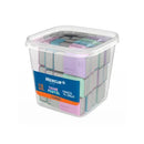 Borracha Escolar Mercur C/Capa Pastel C24