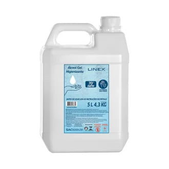 Álcool Gel 70 5,0Lx4 Linex