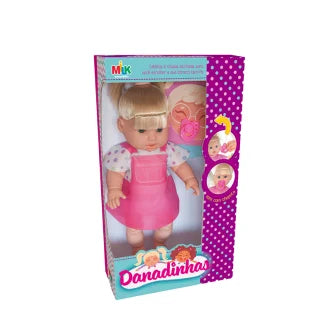 Boneca 33Cm Danadinha Loira