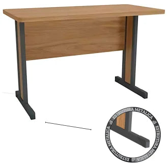 Mesa Escritório Secretária 1,23X60x75 Madeira Kappesberg