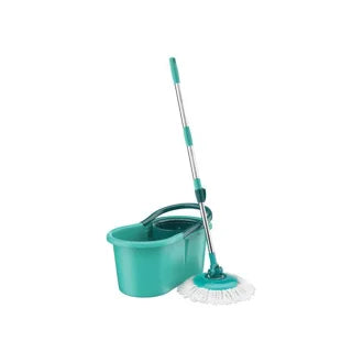 Balde Escorredor Mop C/Vassoura 12L 360 Flash Limp