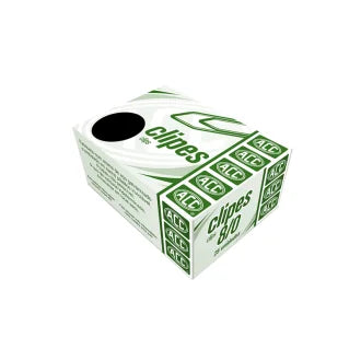 Clips Papel Galvan 8/0 10Cx C25
