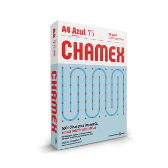 Papel Chamex A4 210X297 Azul 05X500