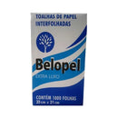 Papel Toalha Interfolhado Extra Branco 20X21cm Belopel