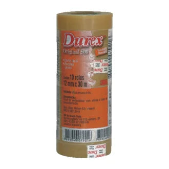 Fita Durex 12Mmx30m 3M Novo C10