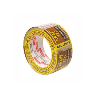 Fita Empacotamento Marrom 48X50 Kraft Adelbras
