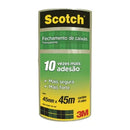 Fita Empacotamento Transparente 45X45 Hotmelt C4