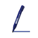 Marcador Pincel Permanente Azul Brasfort C12