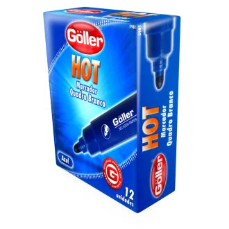 Marcador Quadro Branco Azul Goller
