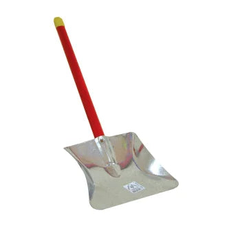Pá Lixo Galvanizada Cabo Curto 40Cm Triângulo