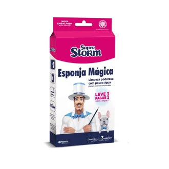Esponja Mágica Mr Strong Pulvitec C3