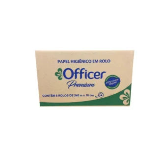 Papel Higiênico Rolão 240M Officer C8