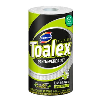 Pano Multiuso Limpeza Toalex 10M