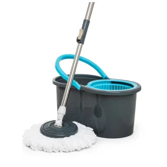 Balde Escorredor Mop C/Vassoura 13L 360 Nobre