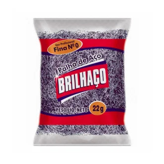 Palha Aço 0 Brilhaço 10Pcx20unx22g