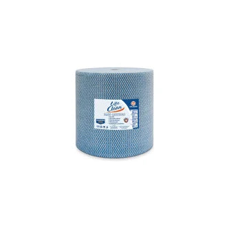 Pano Multiuso Perfurado 28X50cm Azul Lifeclean C600