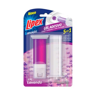 Gel Sanitário Adesivo C/Aplicador Lavanda 28G