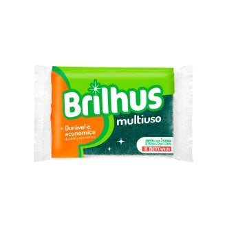 Esponja Dupla Face Multiuso Brilhus 60X1un