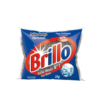 Palha Aco 1 Bombril 4Pcx20unx25g