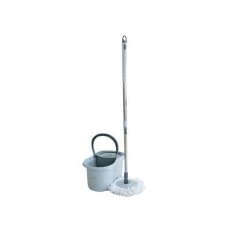 Balde Escorredor Mop C/Vassoura 8L 360 Rayco