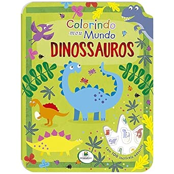 Livro Colorindo meu mundo: Dinossauros