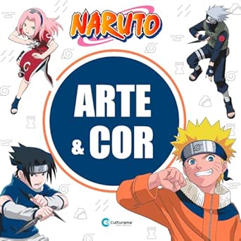 Arte e cor Mangá: Livro para colorir!