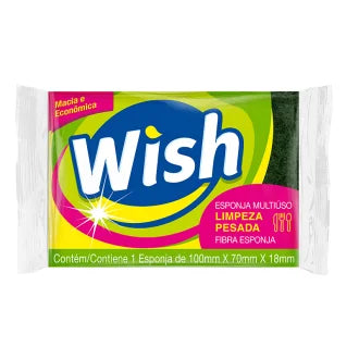 Esponja Dupla Face Wish Limppano C60