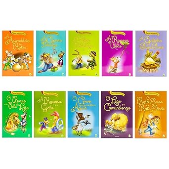 Livro Fábulas Inesquecíveis C/10 UND