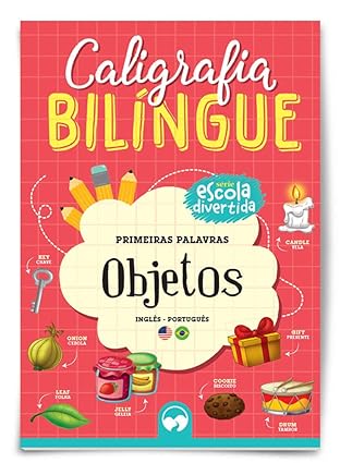 Livro Objetos: Caligrafia Bílingue
