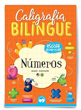Livro Números: Caligrafia Bilíngue