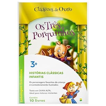 Livro Clássicos de Ouro c/10 Und.