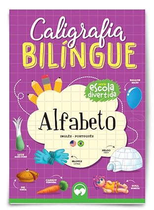 Livro Alfabeto: Caligrafia Bílingue