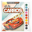 Livro Brincando com Aquarela: Carros