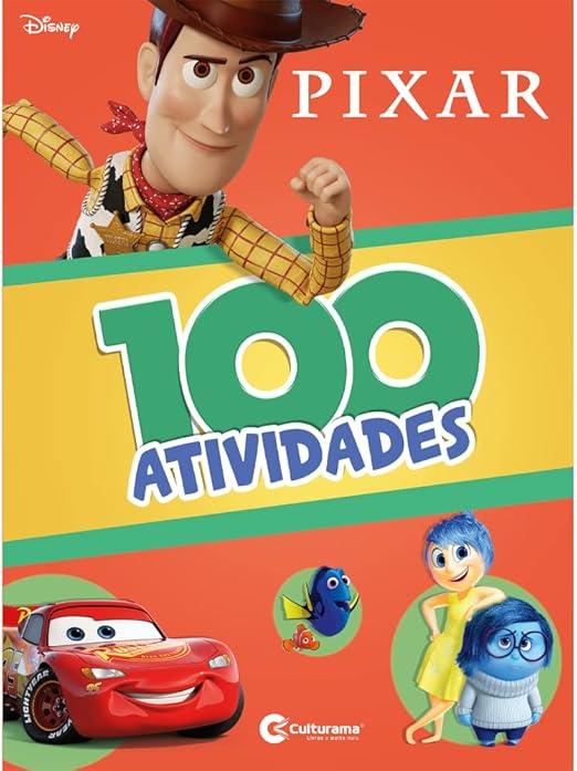 Livro 100 Atividades Pixar