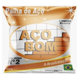 Palha Aço 2 Açobom 8Pcx20unx22g