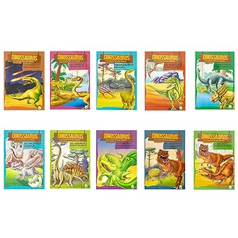 Livro  Dinossauros. Os gigantes da Terra - Kit c/10 Und.