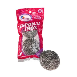 Esponja Limpeza Inox Pesada 2X12 Seular