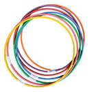 20 Bambolês Infantil Arco 65 Cm Colorido